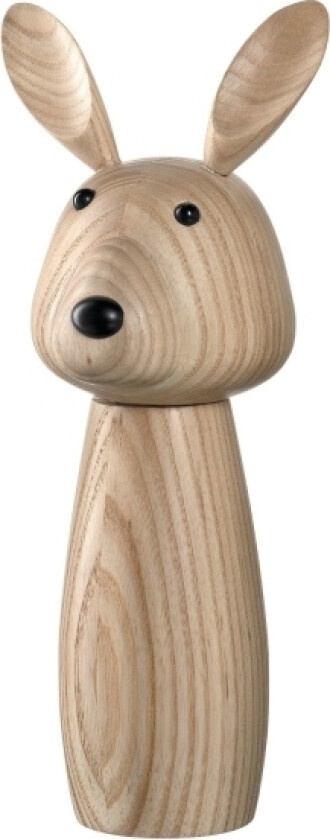 018699, Salt- Og Pepperkvern, Tre, Rustfritt Stål, Tre, Keramisk, 105 Mm, 95 Mm