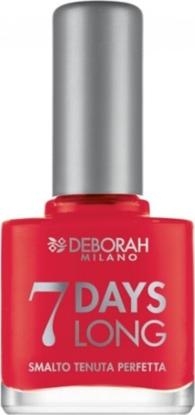 Deborah Deborah, 10 Days Long, Nail Polish, 880, Orange, 11 Ml For Women