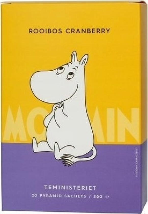 - Moomin Rooibos Cranberry - Herbata 20 Piramidek