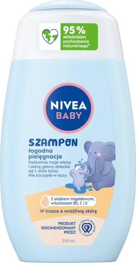 Nivea Nivea Babysjampo Mild Pleie 200Ml