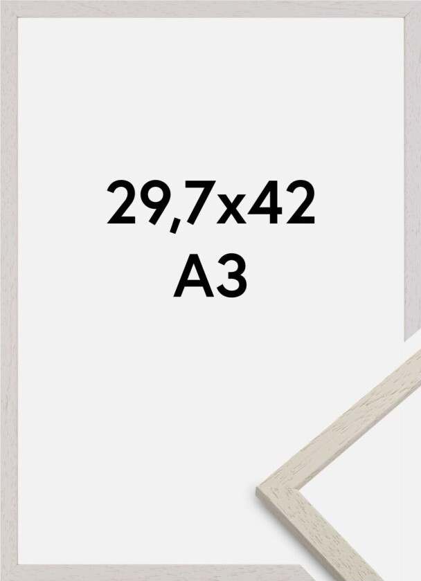 Ramme Edsbyn Akrylglass Sand 29,7x42 Cm (A3)