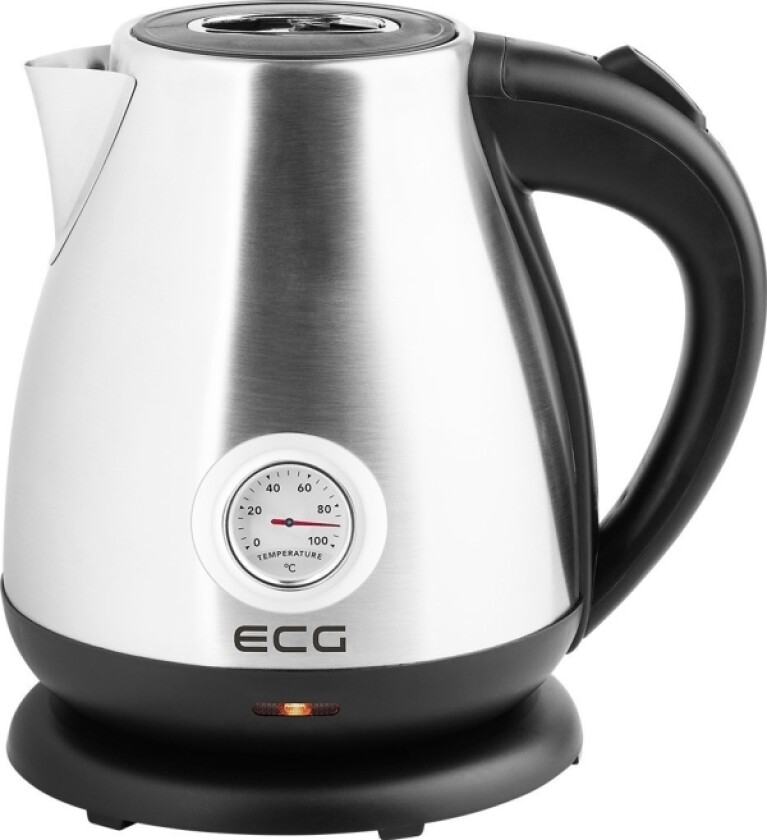 Ecg Rk 1705 Metallico, 1,7 L, Rustfritt Stål, Plast, Rustfritt Stål, Overopphetingsbeskyttelse