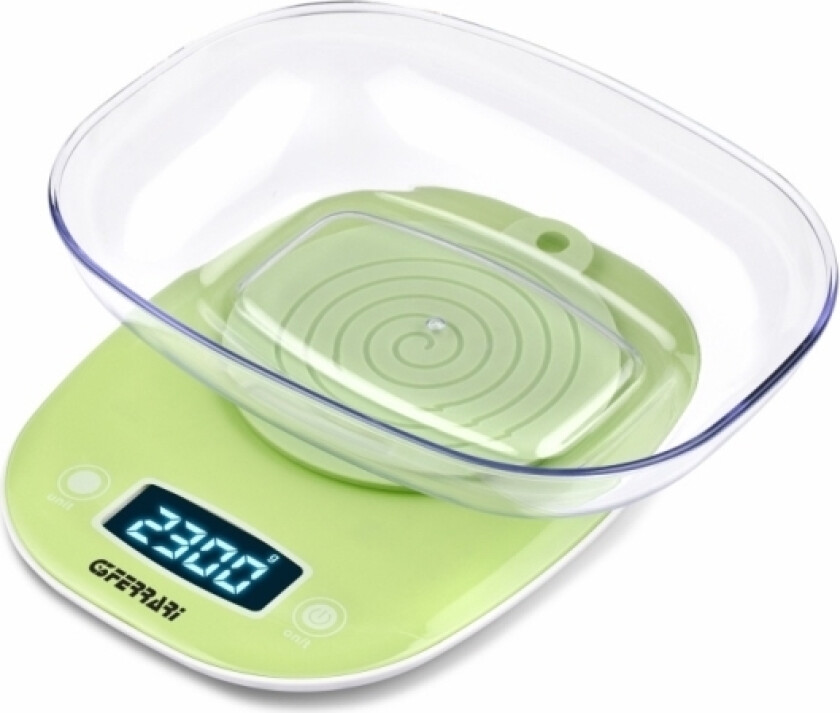 Wendy, Elektronisk Kjøkkenvekt, 5 Kg, 1 G, Grønn, Benkeplate, Rektangel