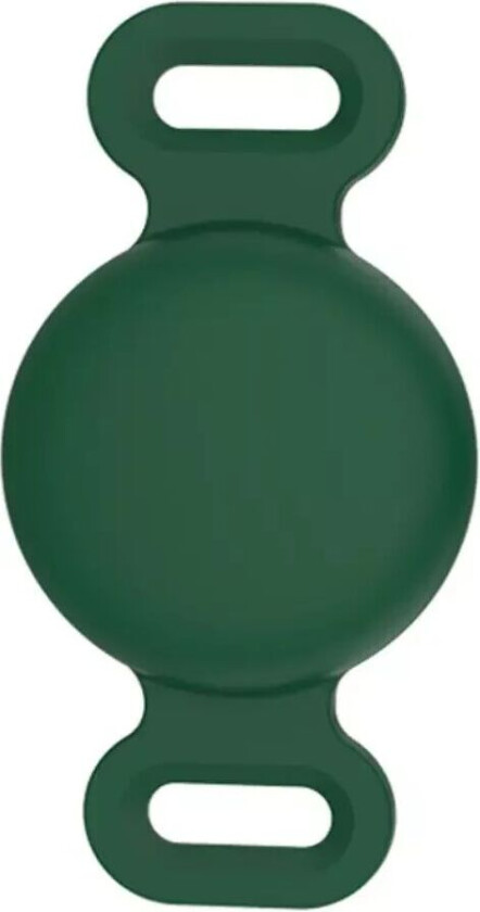 AirTag Silikondeksel for Halsbånd - Mørke Grønn