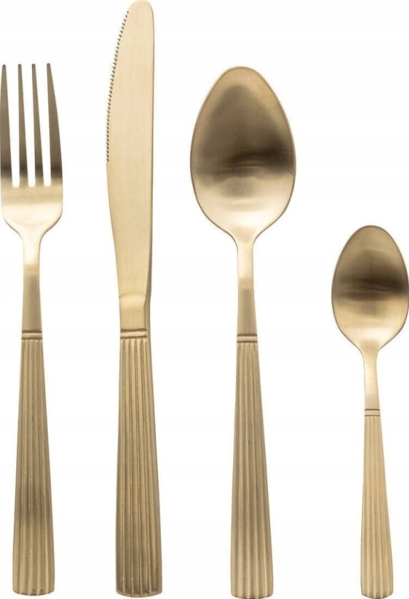 Secret De Gourmet Bestikk For 6 Personer Tamara, Gull, 24 Stk