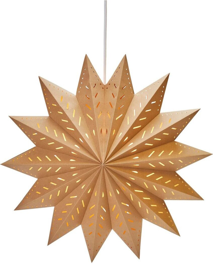 Alfa adventsstjerne brun 50 cm