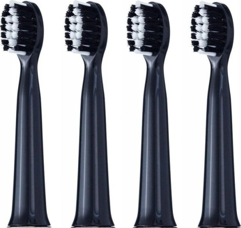 Vitammy Tips Til Harmony Sonisk Tannbørste, Svart, 4 Stk.