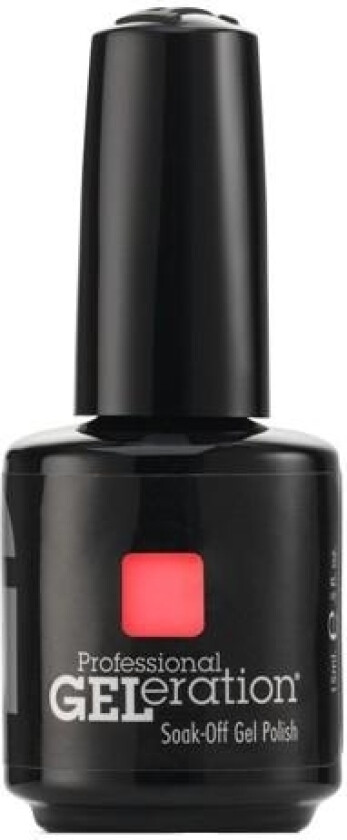 Jessica Jessica, Geleration Colours, Semi-Permanent Nail Polish, Gel-1014, Pucker Up, 15 Ml For Women