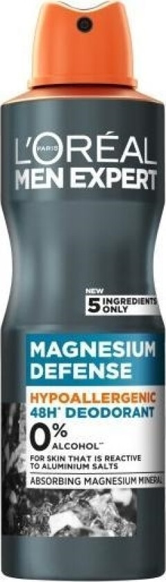 LOreal Paris Loreal_Men Expert Magnesium Defense Hipoalergiczny Deodorant W Spray 150Ml