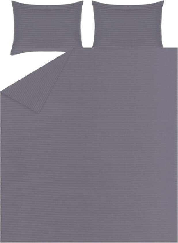 Sengesett Domoletti Cover Kompl Dry Satin Grå 160X200