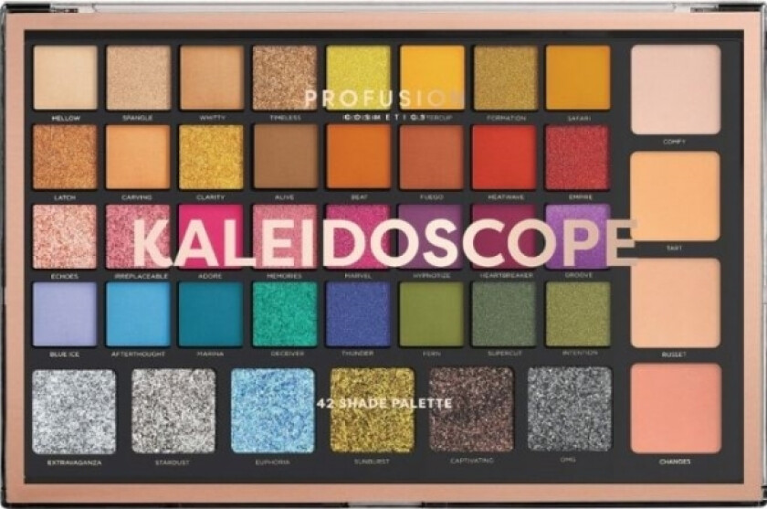 Profusion Profusion Kaleidoscope Eyeshadow Palette Paleta 42 Øyenskygge