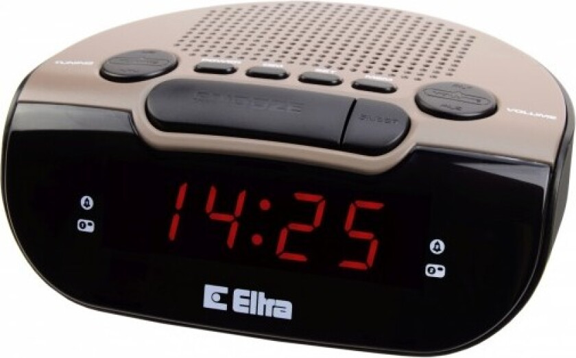 Klokkeradio Zebu 06Pll Svart/Khaki