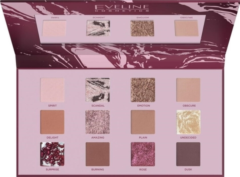 Eveline Eveline_Nudes Shooking Paleta Øyenskygge 9,6G