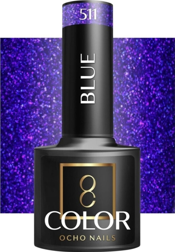 Activeshop Ocho Nails Hybrid Nail Polish Blue 511 -5 G