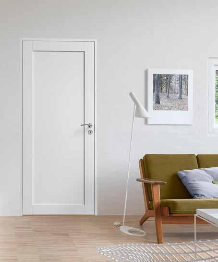 Prima innerdør hvit 100x210 cm