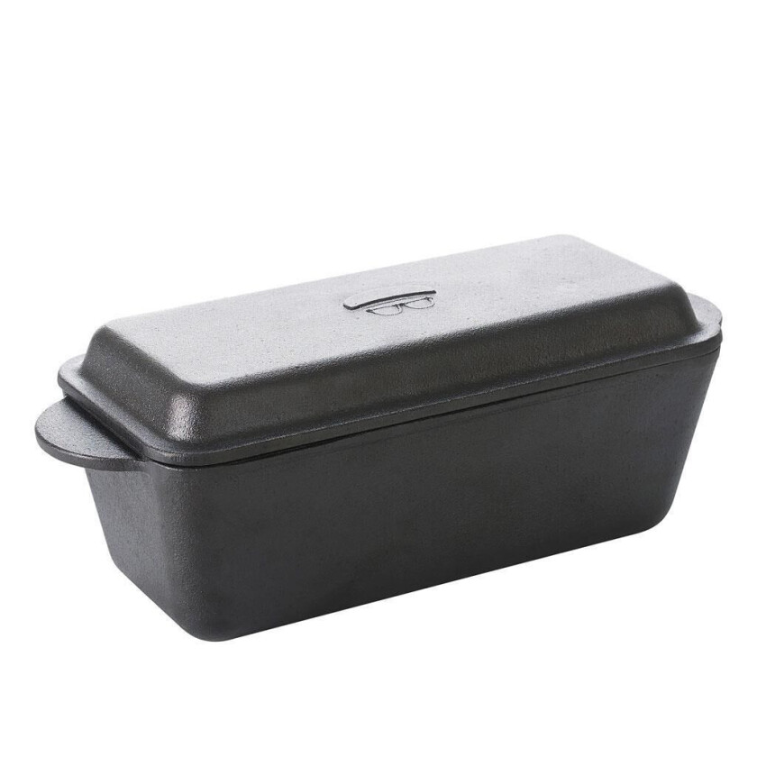 Brødform M/lokk 25 Cm Støpejern