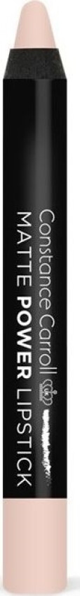 Matte Power Lipstick Matte Lipstick In Crayon No. 08 Apricot Nude 1Pc