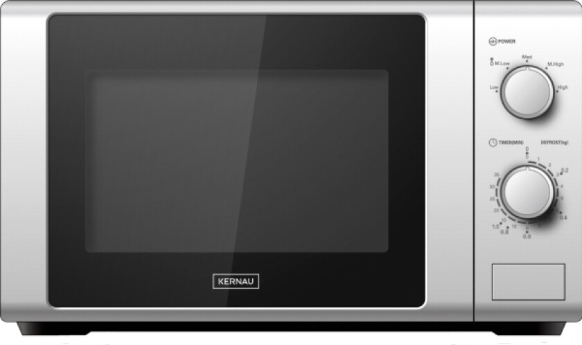Kfmo 2011 Mw, Benkeplate, Solo Mikrobølge Ovn, 20 L, 700 W, Rotasjon, Hvit