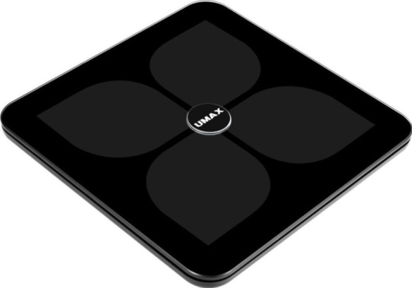 Umax Us20hrc Black Personal Weighing Scale