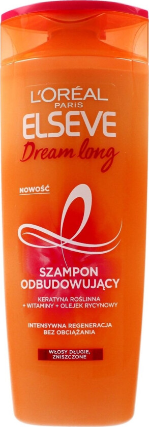 L'oreal Paris L'oreal_Elseve Dream Long Rebuilding Shampoo For Langt Og Skadet Hår 400Ml