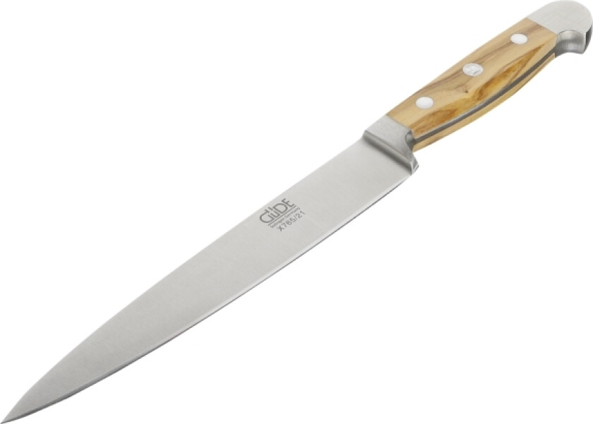 Gude Güde Alpha Skinkekniv 21 Cm, Oliventre