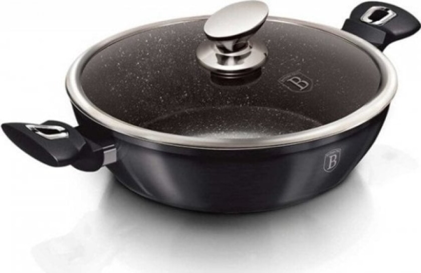 Stekepanne Berlinger Haus Granitt Gryte Wok 28Cm Berlinger Haus Bh-7111 Carbon Pro