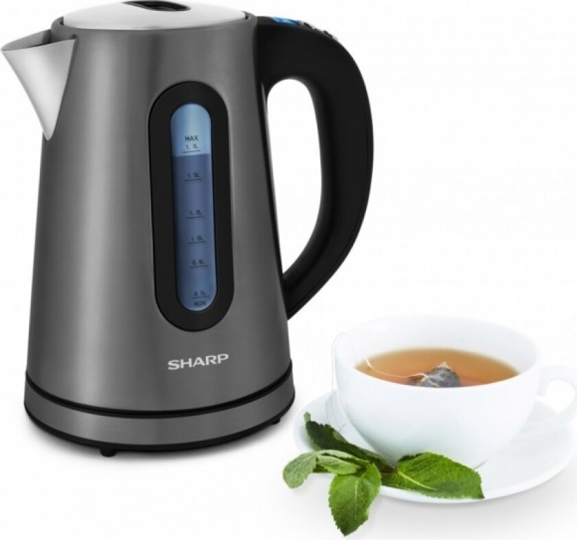 Home Appliances Sabk2002i, 1,7 L, 2400 W, Rustfritt Stål, Rustfritt Stål, Justerbar Termostat, Vannivåindikator