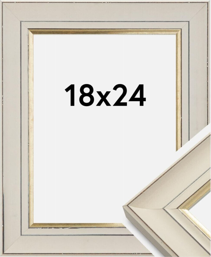 Ramme Sally Hvit 18x24 Cm