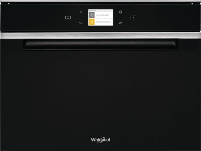 Whirlpool W9i Mw261, Innebygget, Kombinasjon Mikrobølge, 40 L, 900 W, Berøringskontroll, Sort