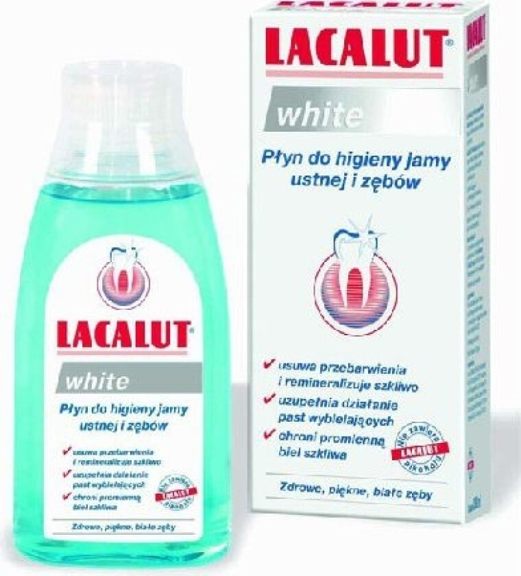 Lacalut White Mouthwash 300 Ml