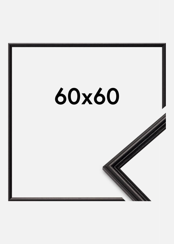 Ramme Horndal Akrylglass Svart 60x60 Cm