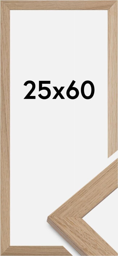 Ramme Trendline Akrylglass Eik 25x60 Cm