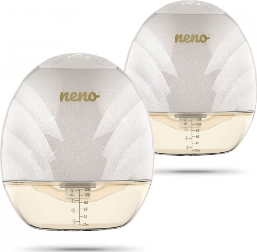 Bilde av Neno Perla Twin Trådløs, Skallformet, Elektronisk Brystpumpe