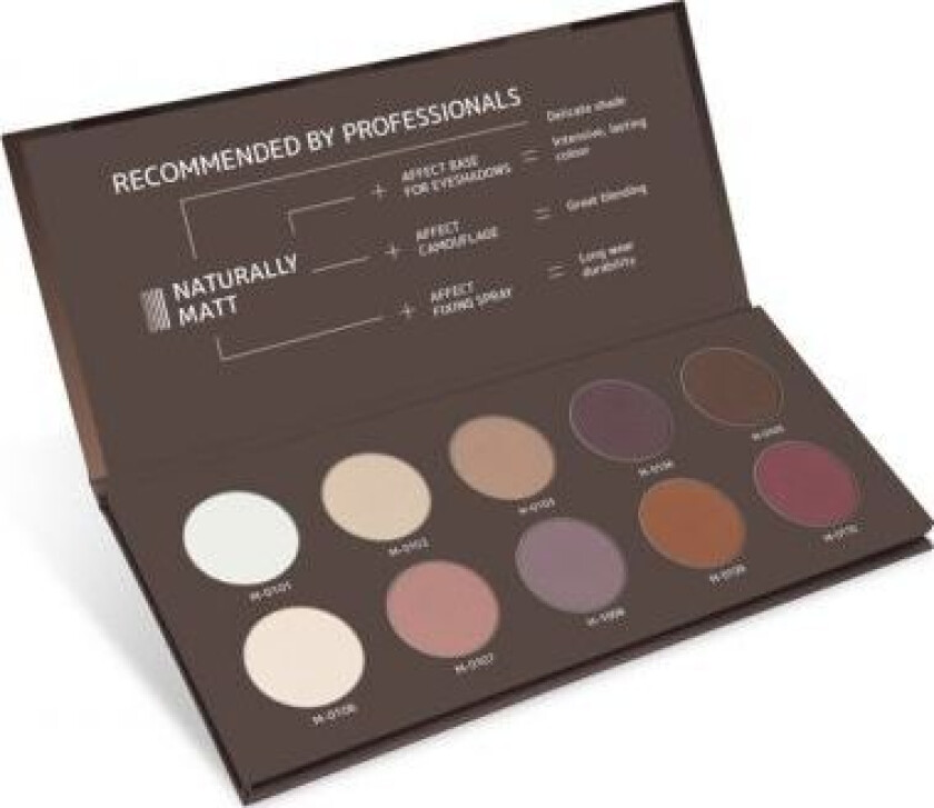 Naturally Matt Pressed Eyeshadow Palette 10X2g