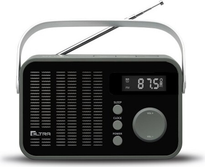 Eltra Radio Olivia Med Digital Tuning Modell 261 Sort
