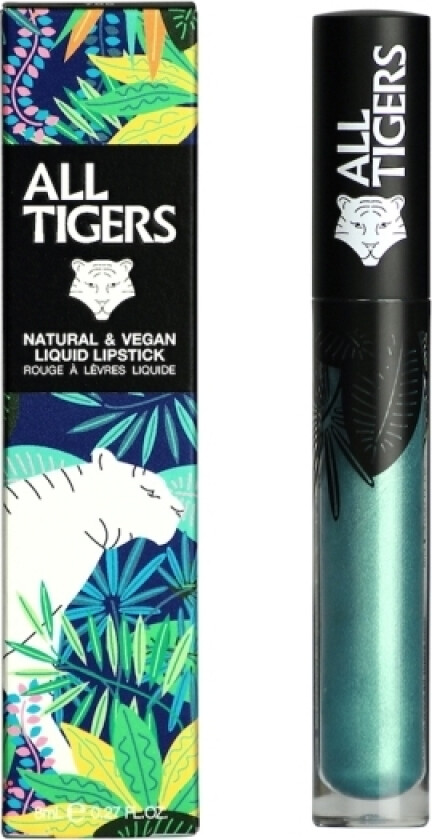 All Tigers Natural &Amp Vegan Liquid Lipstick 989 Steal The Show 8Ml