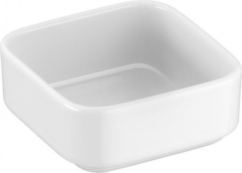 Wmf Various, Dessertbolle, Firkant, Porselen, Hvit, Various, Wmf Atelier