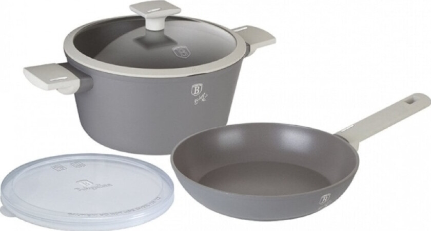 Frying Pan Berlinger Haus Pot And Pan Titanium Berlinger Haus Bh-7079 Aspen