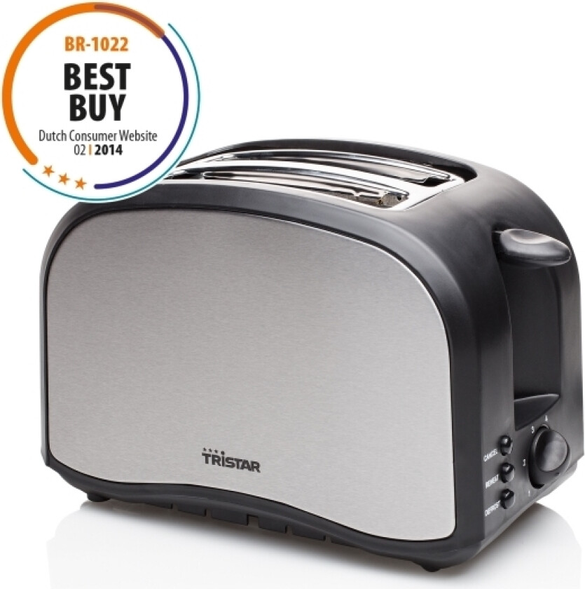 Br-1022, 2 Skiver, Sort, Rustfritt Stål, Rustfritt Stål, 800 W, 1,4 Kg, 108 Stykker