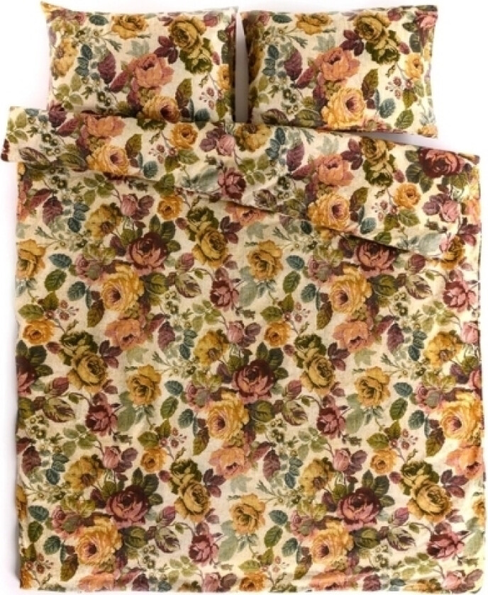 Sengesett Domoletti Cover Kompl Medv Blomster Ksl 160X200