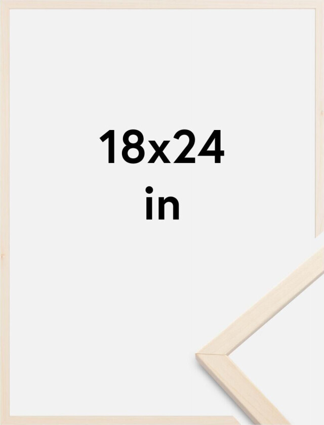 Ramme Edsbyn Akrylglass Lønn 18x24 Inches (45,72x60,96 Cm)