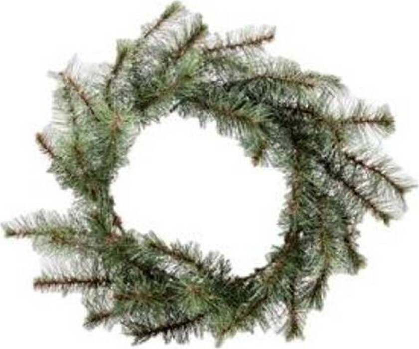 Julekrans Wreath M Ledlys