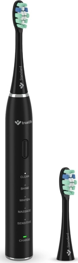 Truelife Sonicbrush Clean30 Sort Tannbørste
