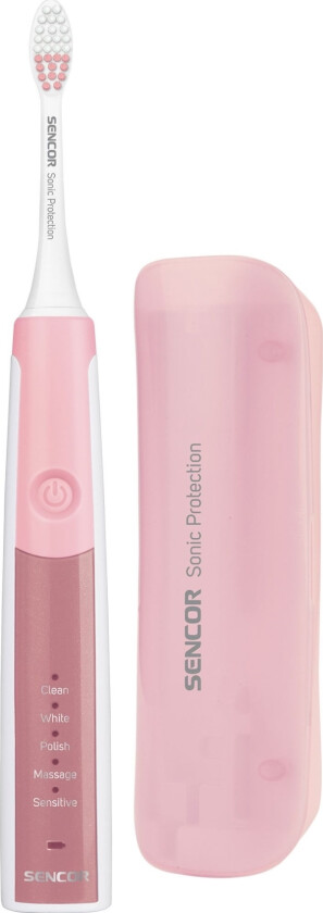 Sencor Soc 2201Rs Tannbørste Rosa