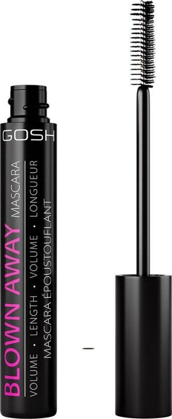 Gosh Blown Away Mascara Fortykkende Og Forlengende Mascara 002 Carbon Black