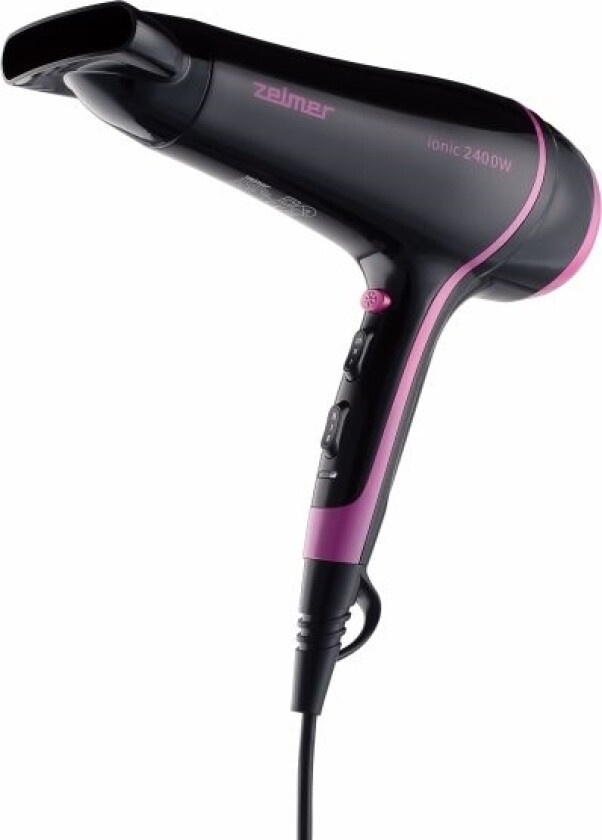 Zelmer Zhd8360 Svart Og Rosa