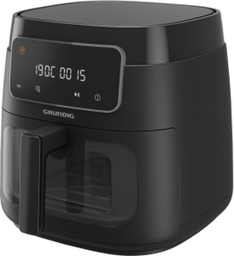 Grundig Fry 7320, Varmluftsfrityr, 7,6 L, 80 °C, 200 °C, 60 Min, Single/Enkelt
