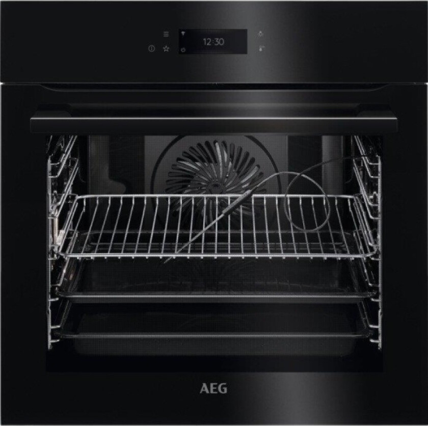 Aeg Bpe742380b, Medium, Elektrisk Ovn, 71 L, 3500 W, 71 L, Innebygget