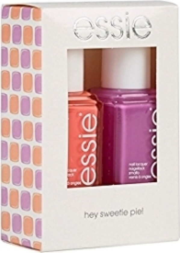 Essie Hey Sweetie Pie! Set Essie: Nail Enamel, Vegan, Glossy Shine Finish, Nail Polish, 36, Splash Of Grenadine, 13.5 Ml + Nail Enamel, Vegan, Glossy