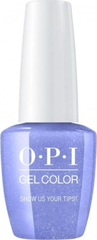 Opi Opi, Gel Color, Semi-Permanent Nail Polish, Show Us Your Tips!, 15 Ml For Women